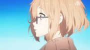 Kyoukai no Kanata, Mundo gris - 6